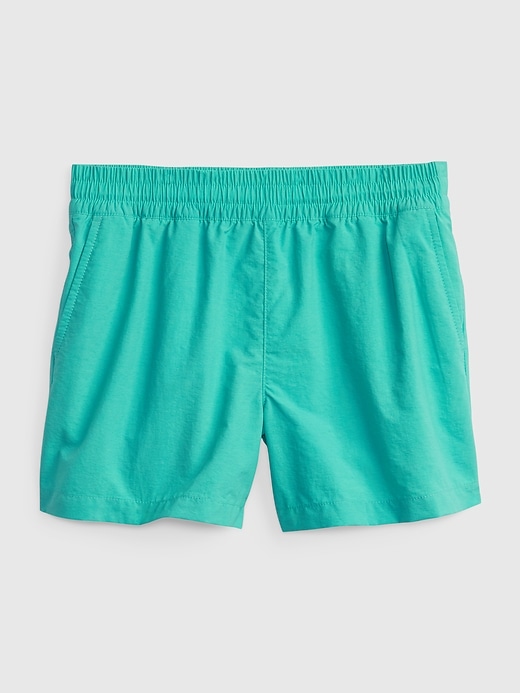 Image number 1 showing, Kids High Rise Pull-On Shorts
