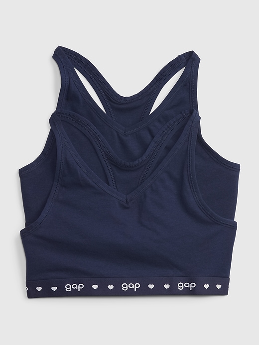 Image number 1 showing, Kids Gap Logo Racerback Bra (2-Pack)