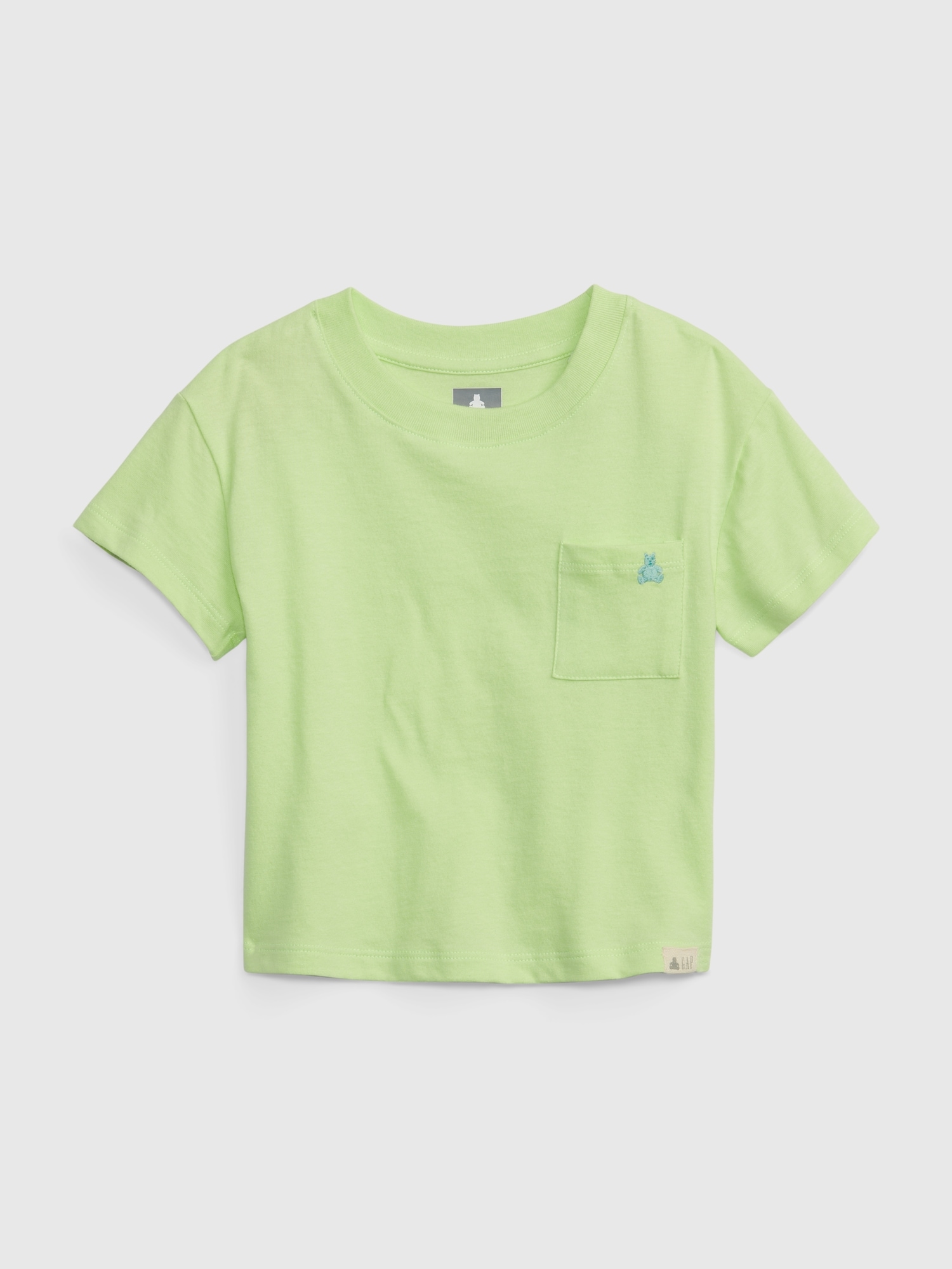 Gap Toddler Organic Cotton Mix and Match T-Shirt green. 1