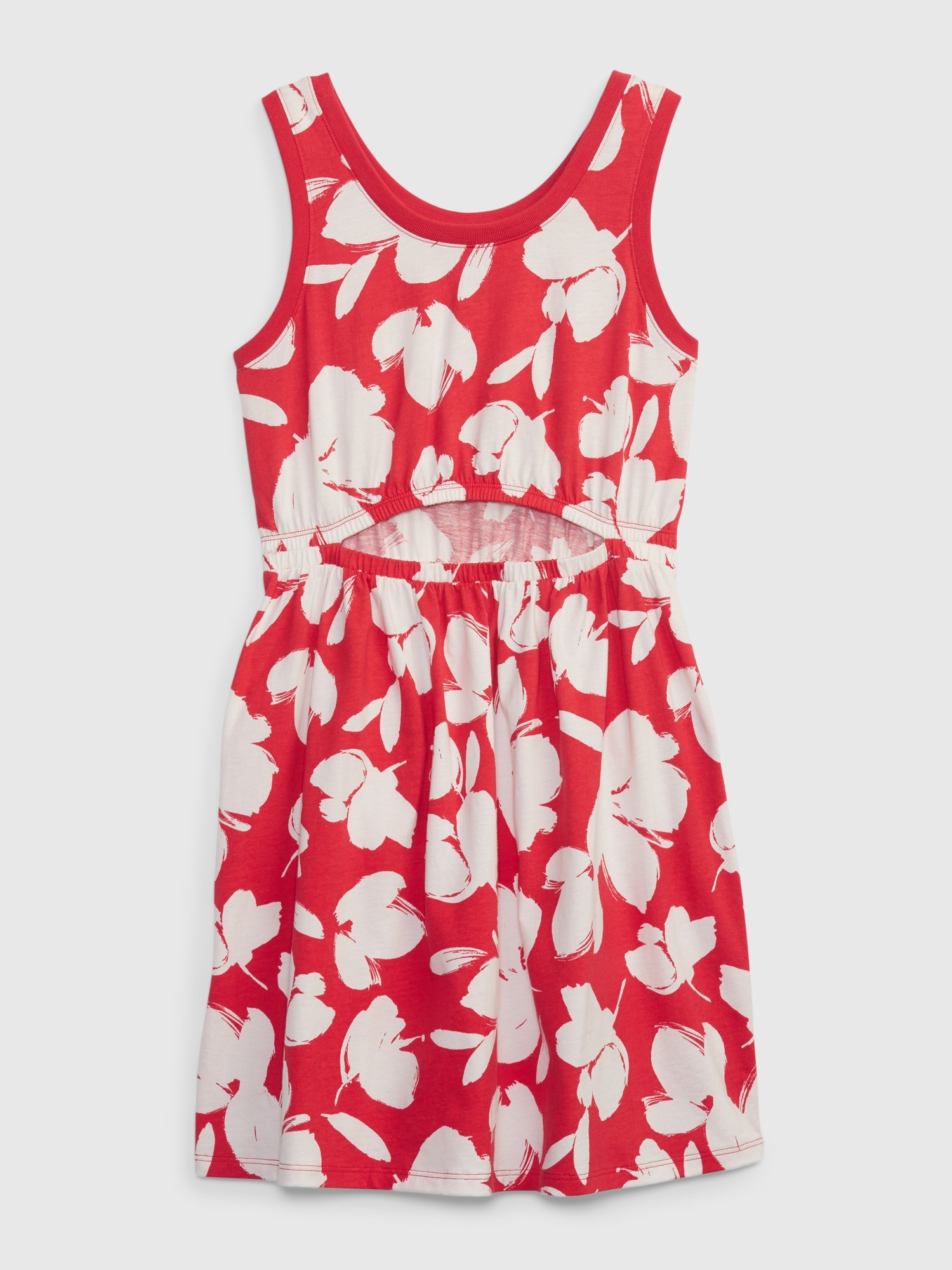 Robe Enfant Gap Taille 3T Bleu à Fleurs - Sans Manches, Occasion En Excellent état