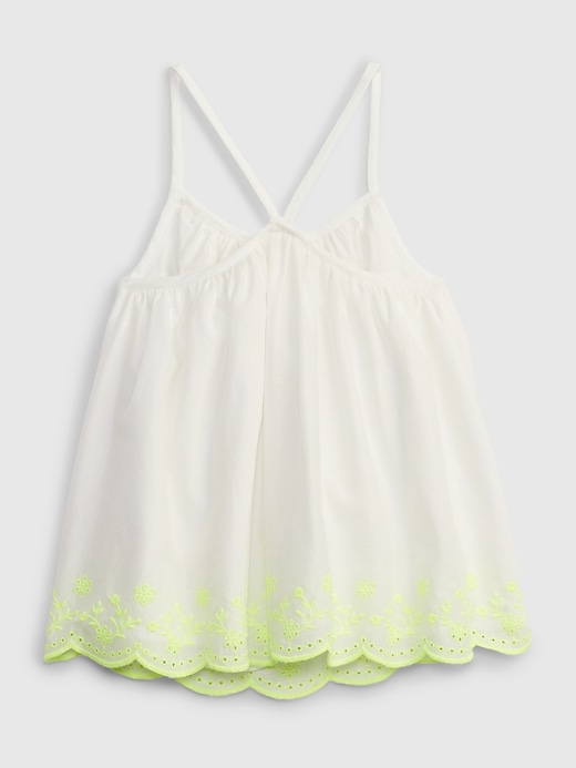 Image number 2 showing, Toddler Eyelet Tank Top