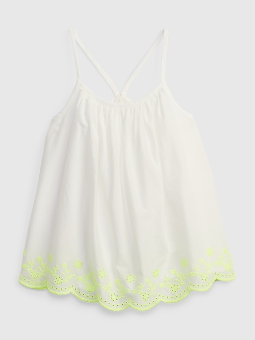 Image number 1 showing, Toddler Eyelet Tank Top