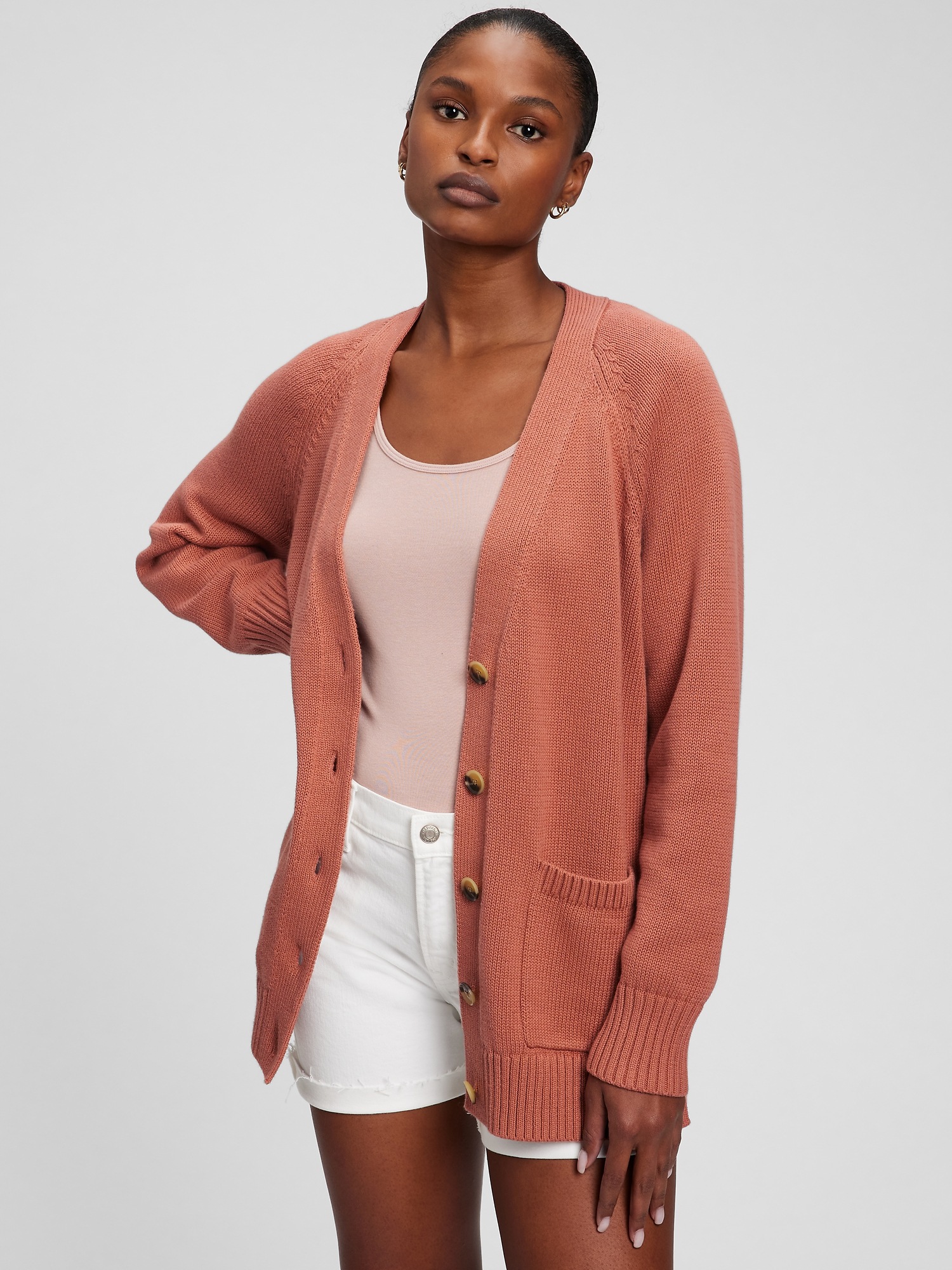 Boyfriend Pocket Cardigan | Gap