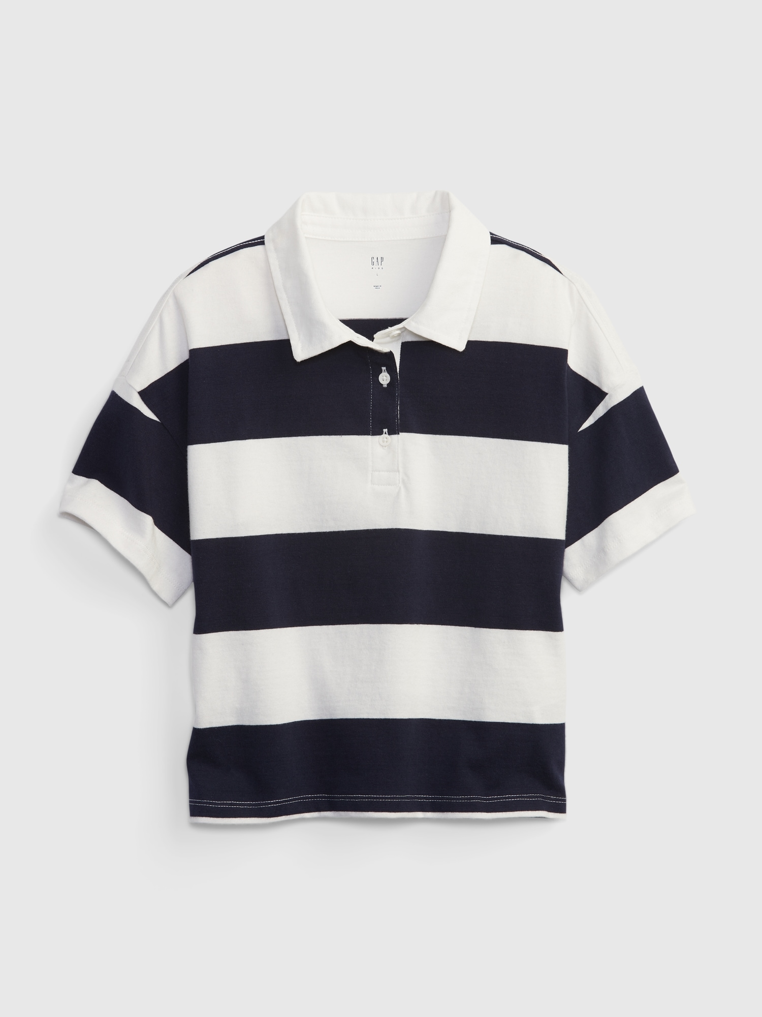 Kids Boxy Polo Shirt