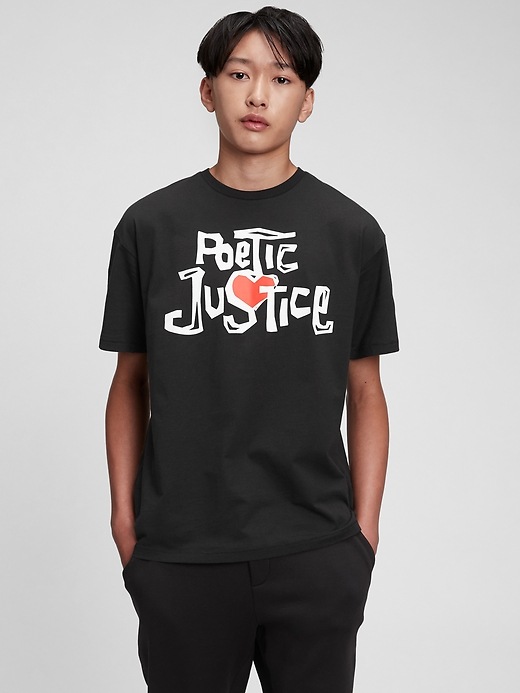 Image number 2 showing, Teen &#124 Poetic Justice Graphic Recycled Graphic T-Shirt