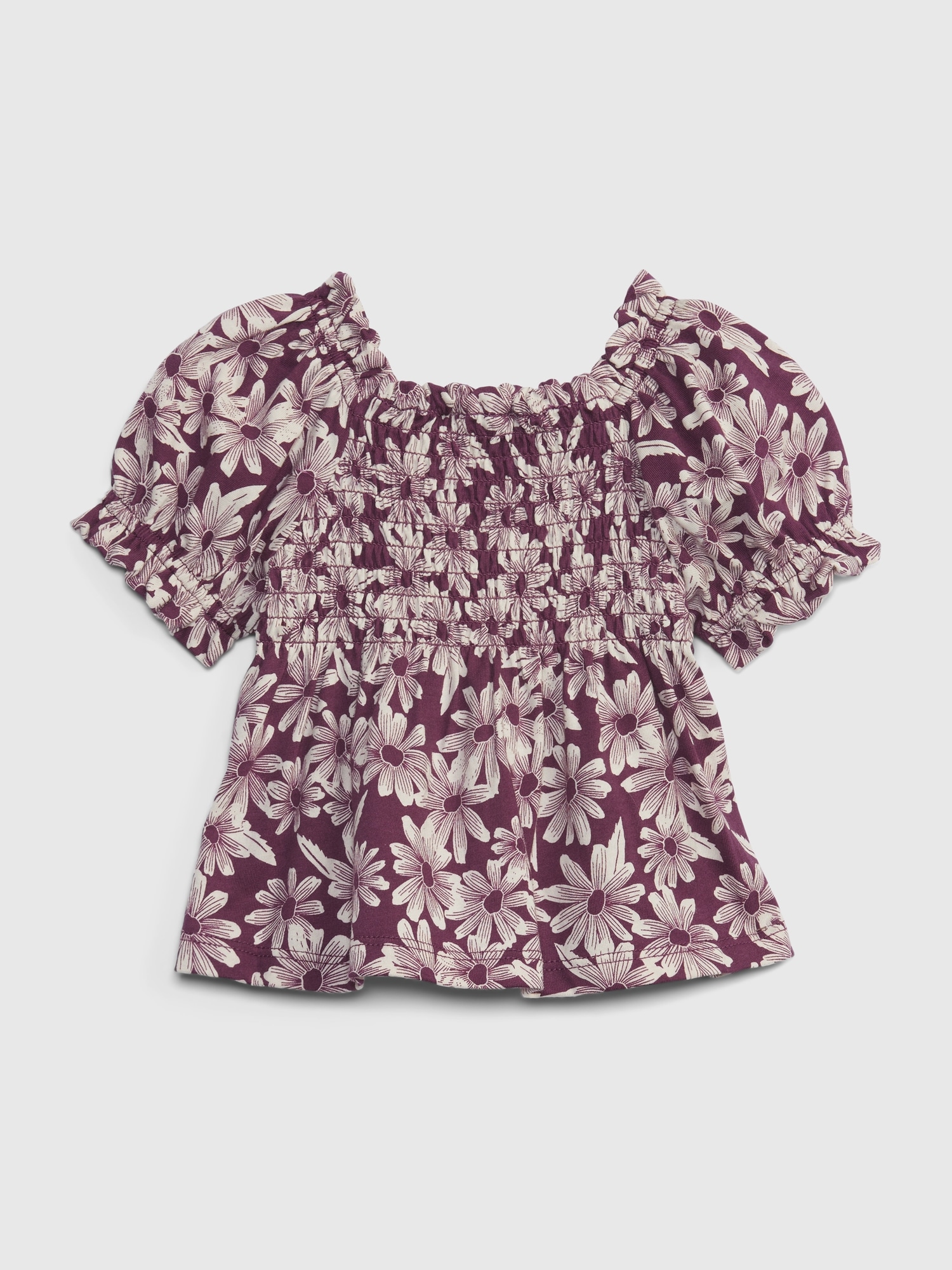 Gap Baby Puff Sleeve Top multi. 1