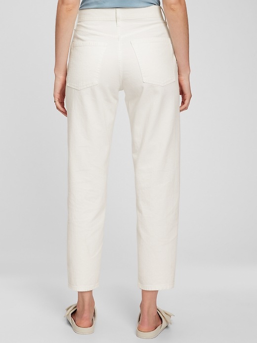 High Rise Barrel Jeans | Gap