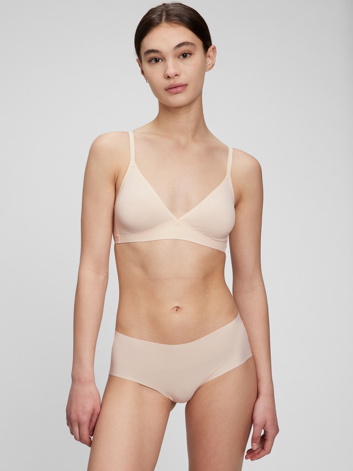 Fits Everybody Triangle Bralette Sand