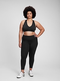 L'image numéro 4 présente Legging à taille haute longueur 7/8 GapSport