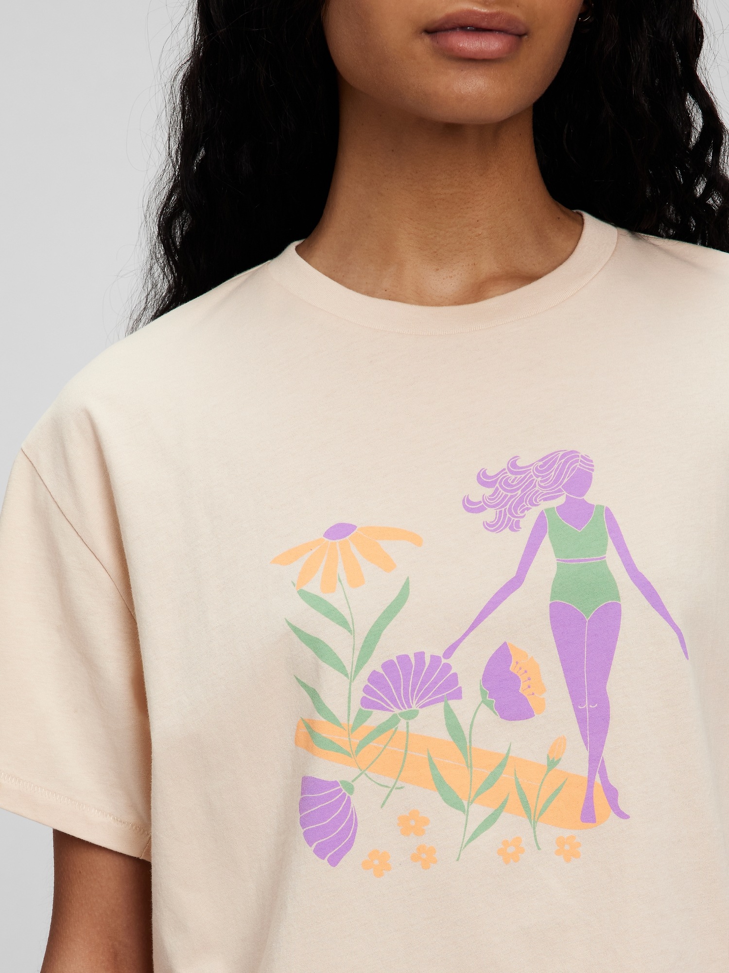 Gap × Lizzy 100% Organic Cotton Graphic 
