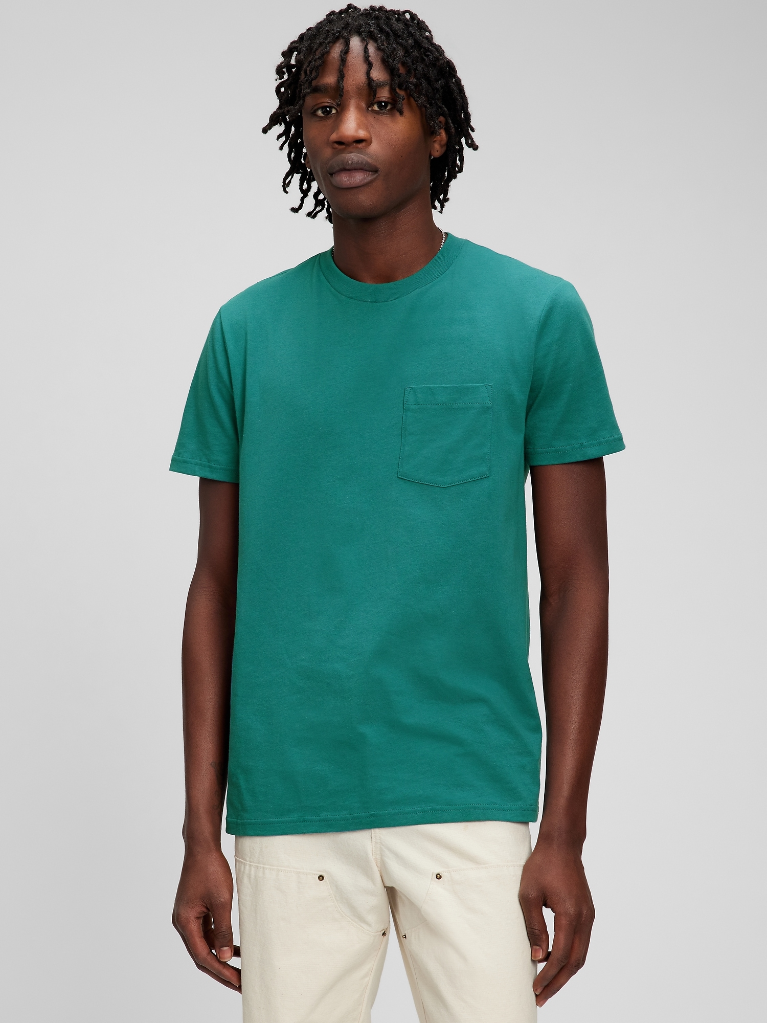100% Organic Cotton Pocket T-Shirt | Gap