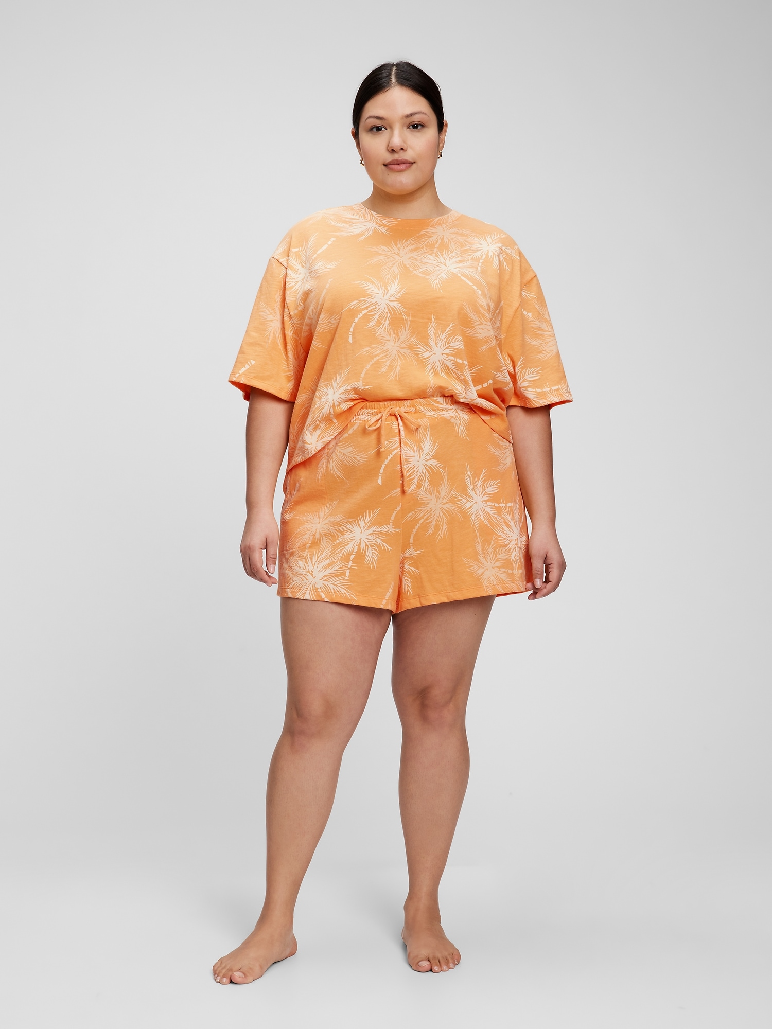 Slub Jersey Sleep Shorts Gap