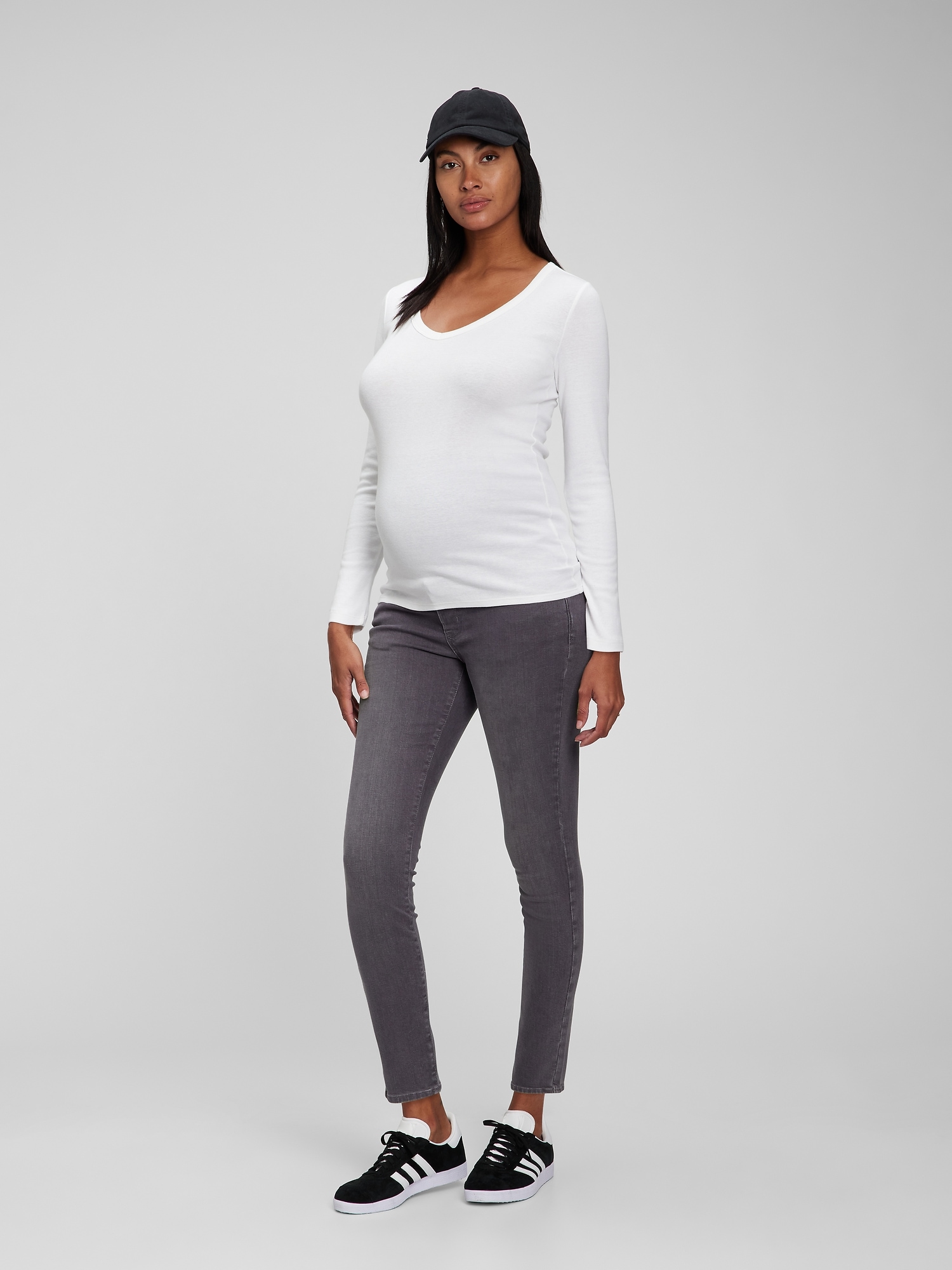 Maternity True Waistband Full Panel True Skinny Jeans