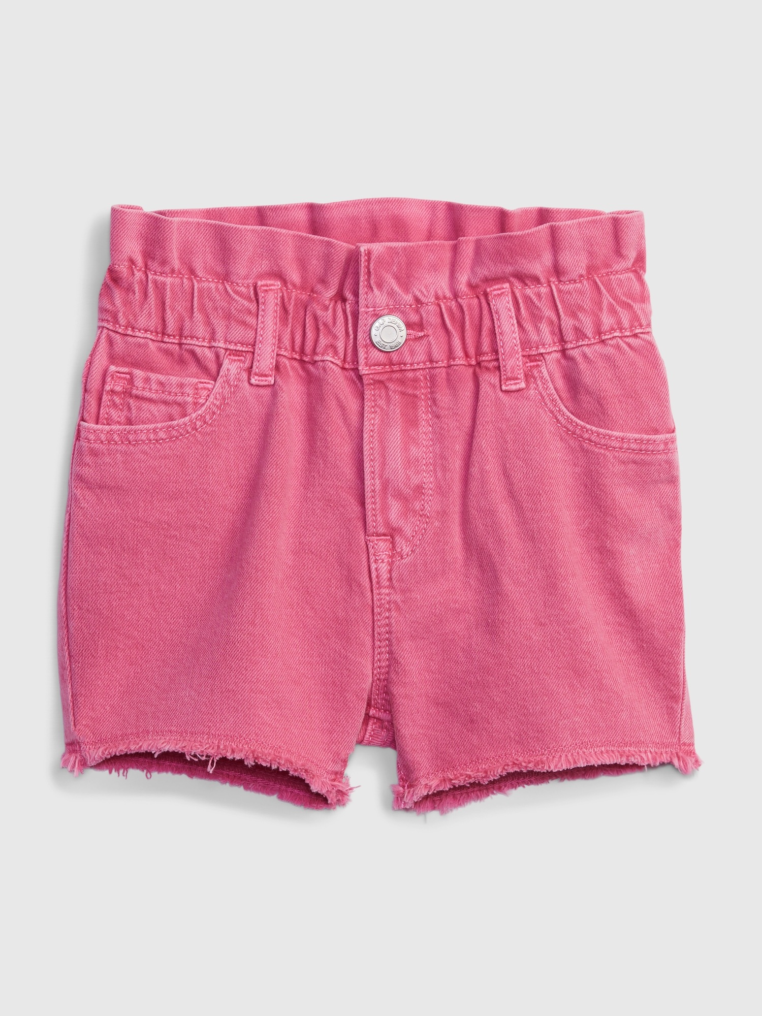 Gap Toddler Just Like Mom Denim Shorts with Washwell pink. 1