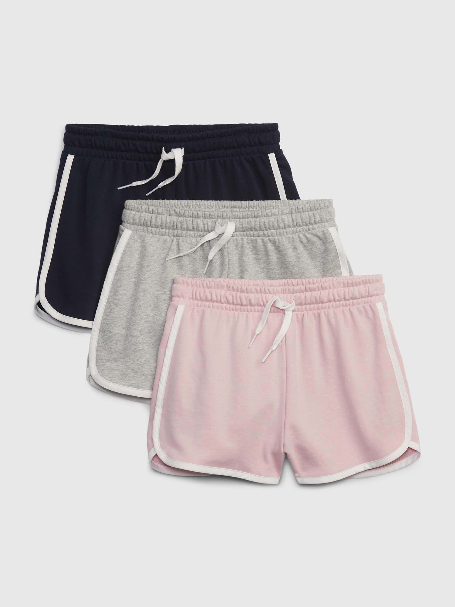 Kids Pull-On Dolphin Shorts (3-Pack) | Gap