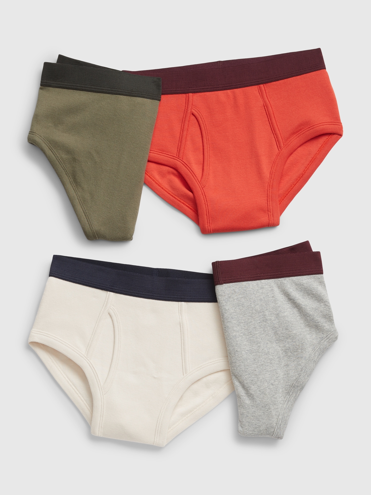 4-Pack Boutique Girls' Antibacterial Briefs Kids Series Panties Cotton  Underwear