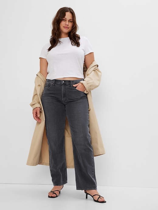 Image number 4 showing, Mid Rise '90s Loose Jeans in Organic Cotton with Washwell