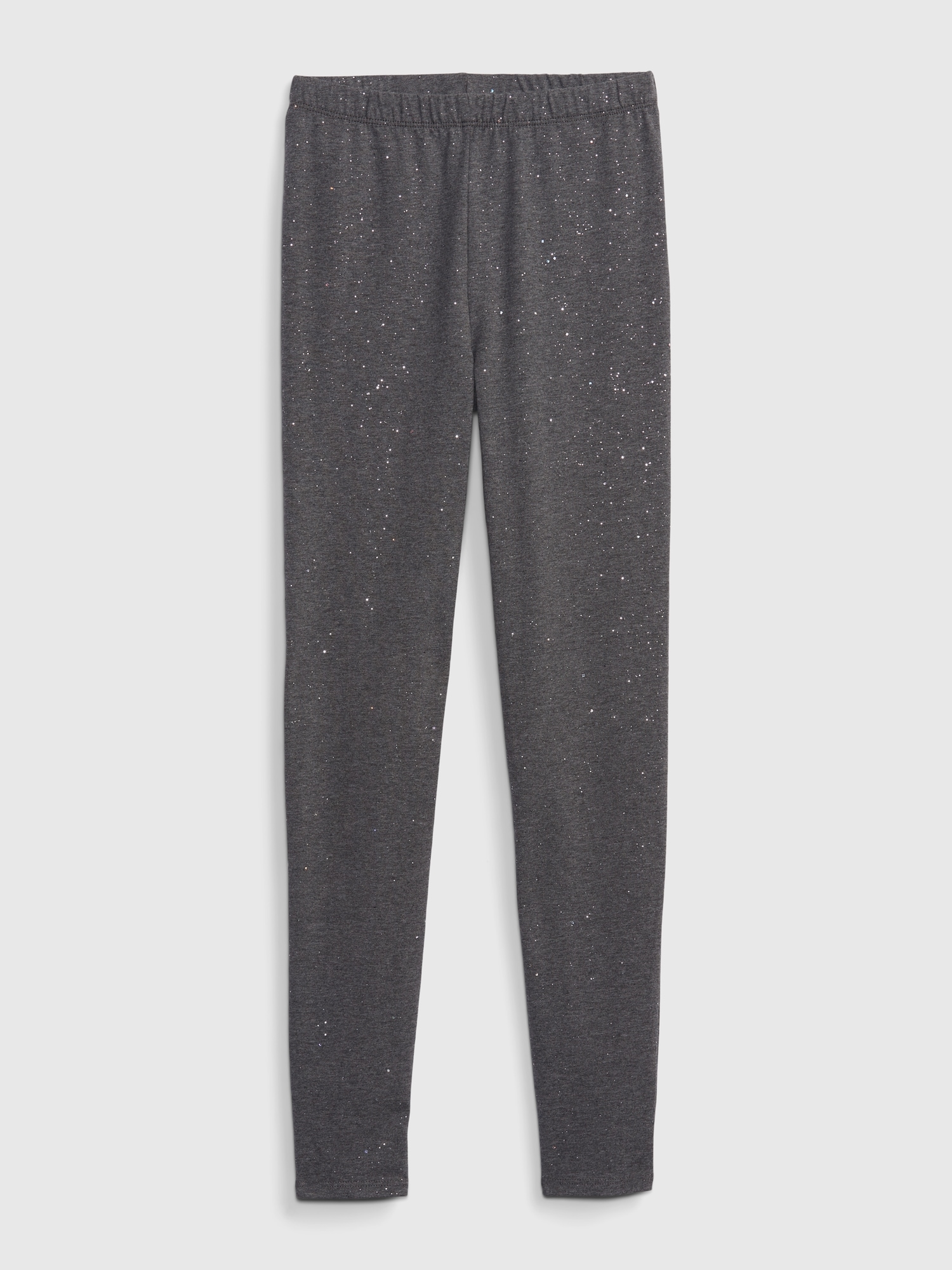 Gap Kids Sparkle Leggings gray. 1