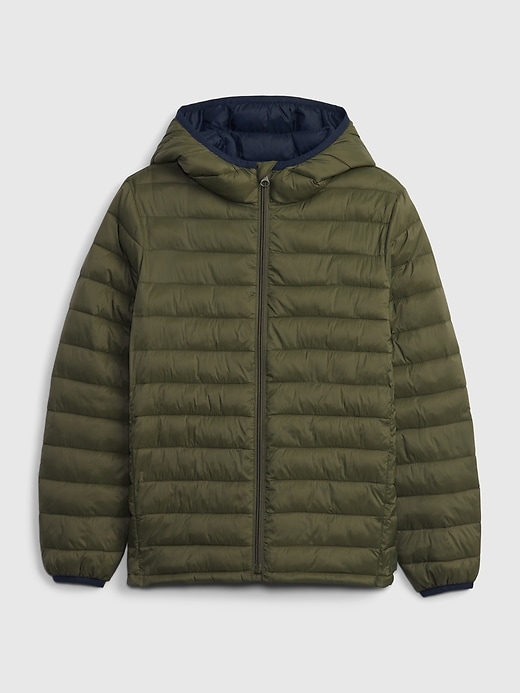 View large product image 1 of 1. Kids Recycled Lightweight Puffer Jacket