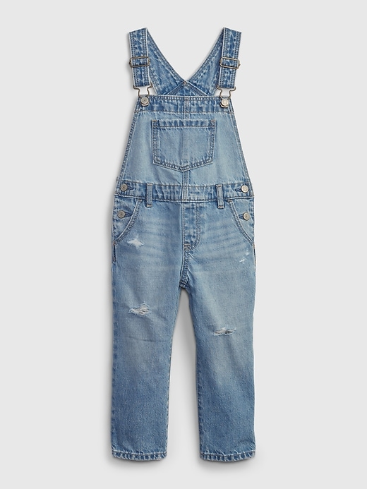 Image number 1 showing, Toddler Loose Overalls