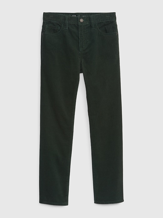 Toddler Solid Color Corduroy Loose Pants
