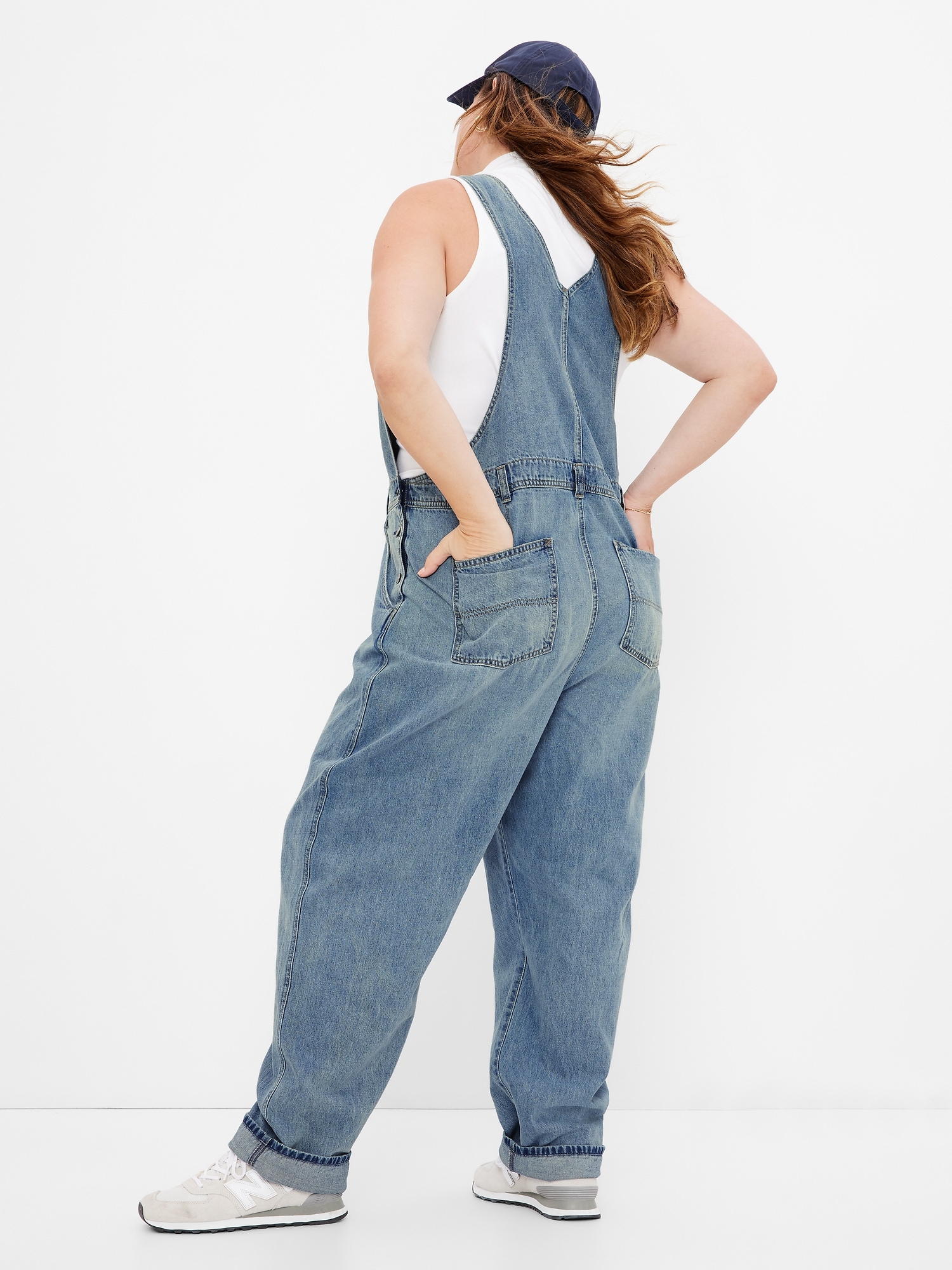 90s Loose Overalls