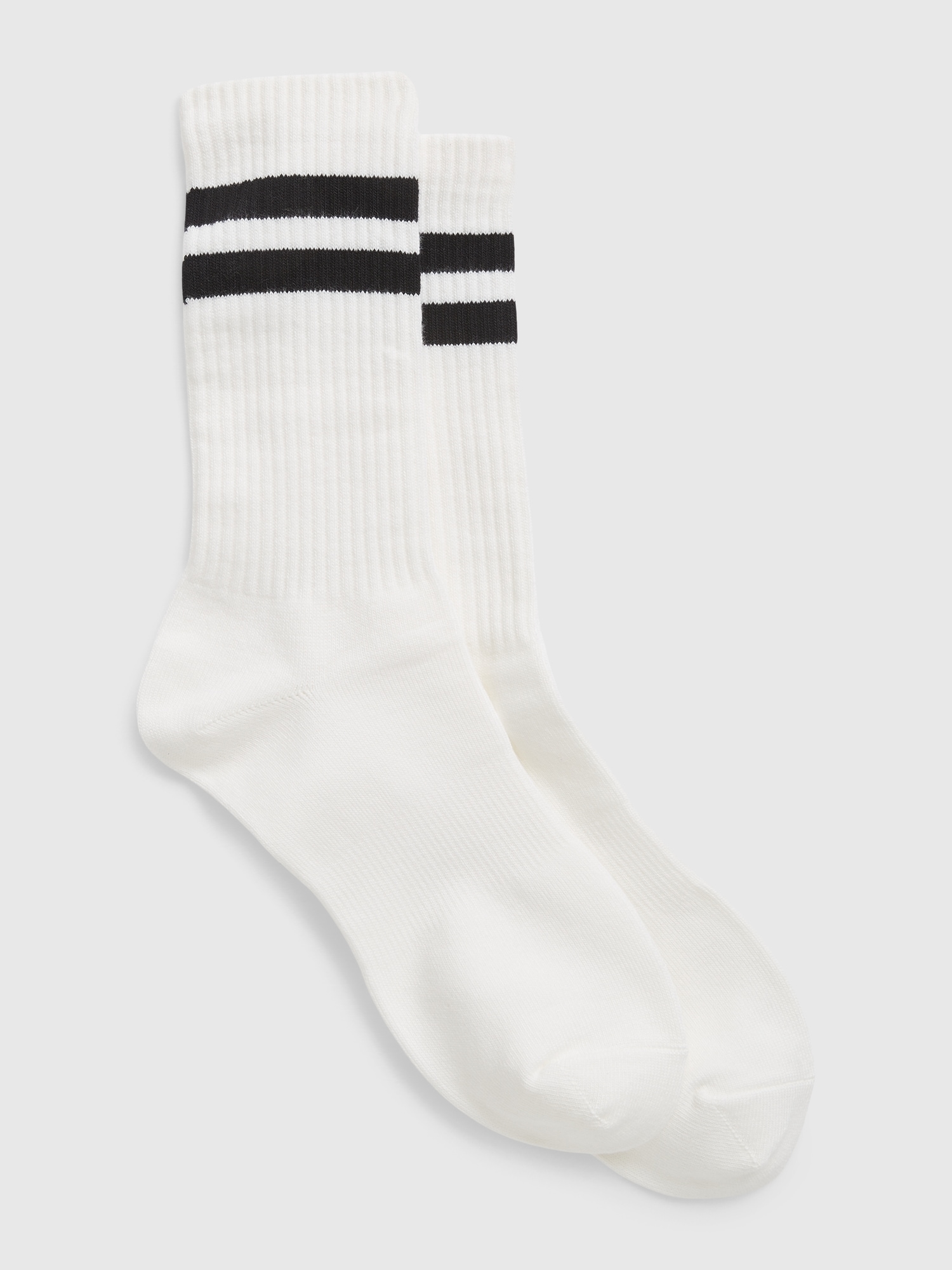 Stripe Quarter Crew Socks Gap