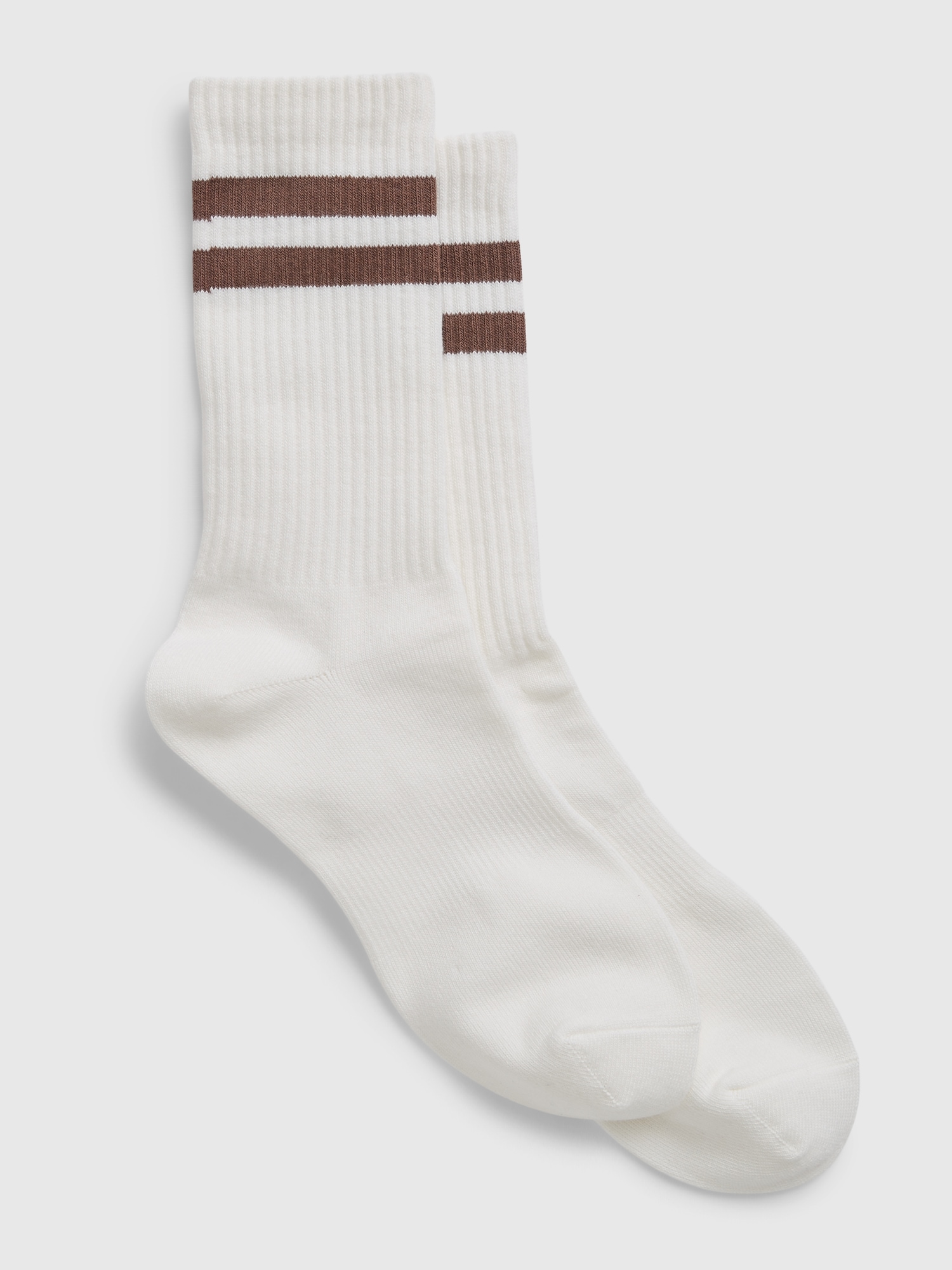 Stripe Quarter Crew Socks Gap