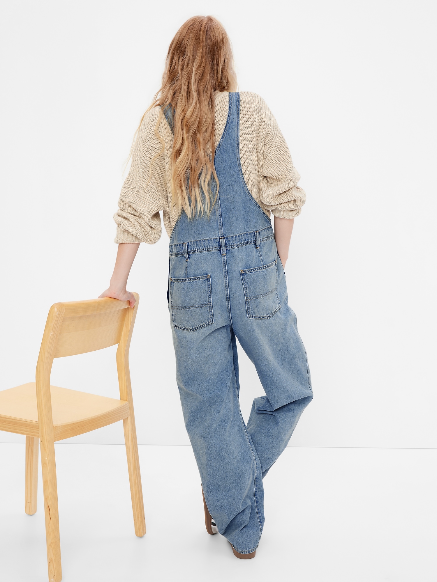 90s Loose Overalls