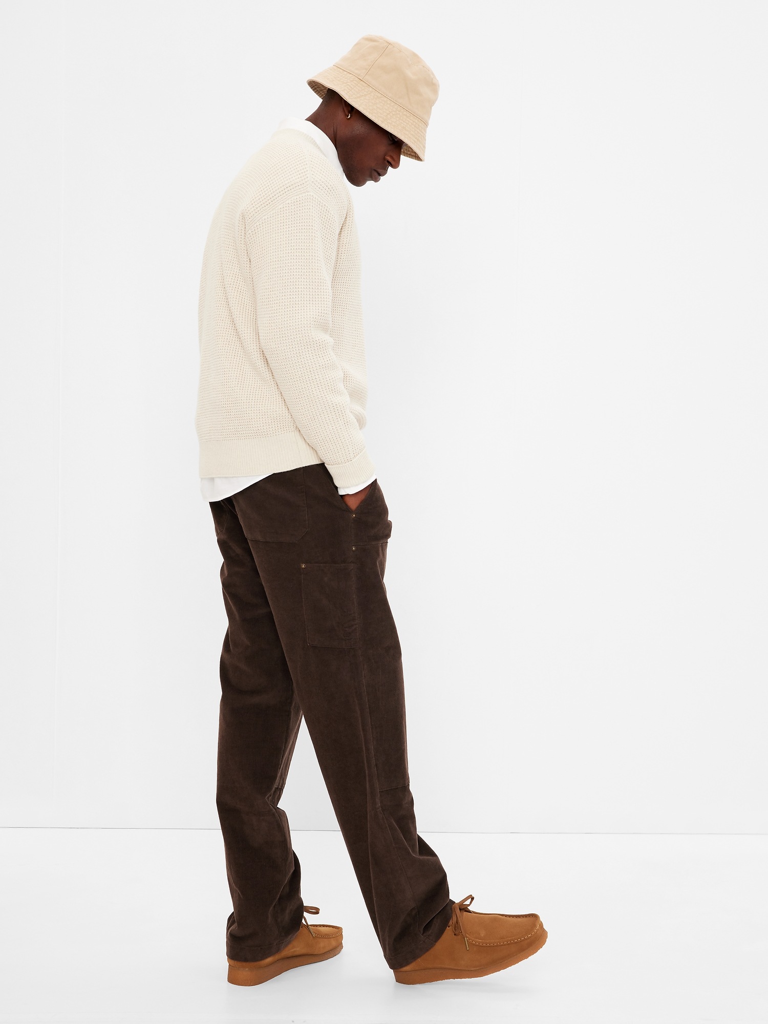 Corduroy Carpenter Pants in GapFlex with Washwell