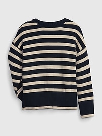 Kids Boxy Striped Sweater | Gap
