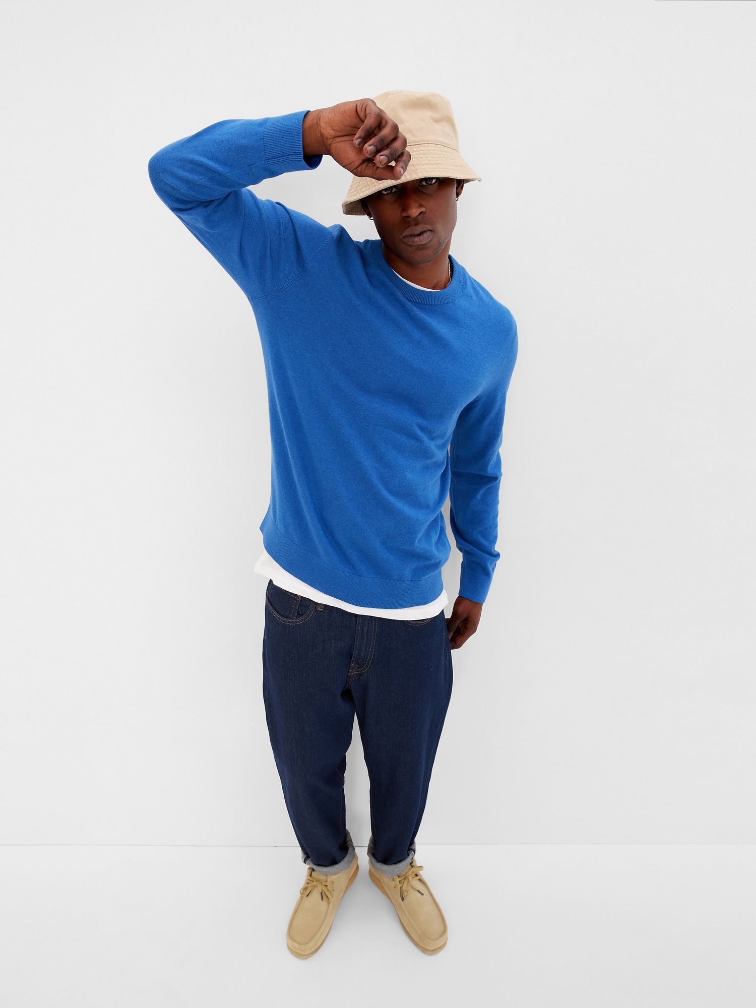 mainstay crewneck sweater gap