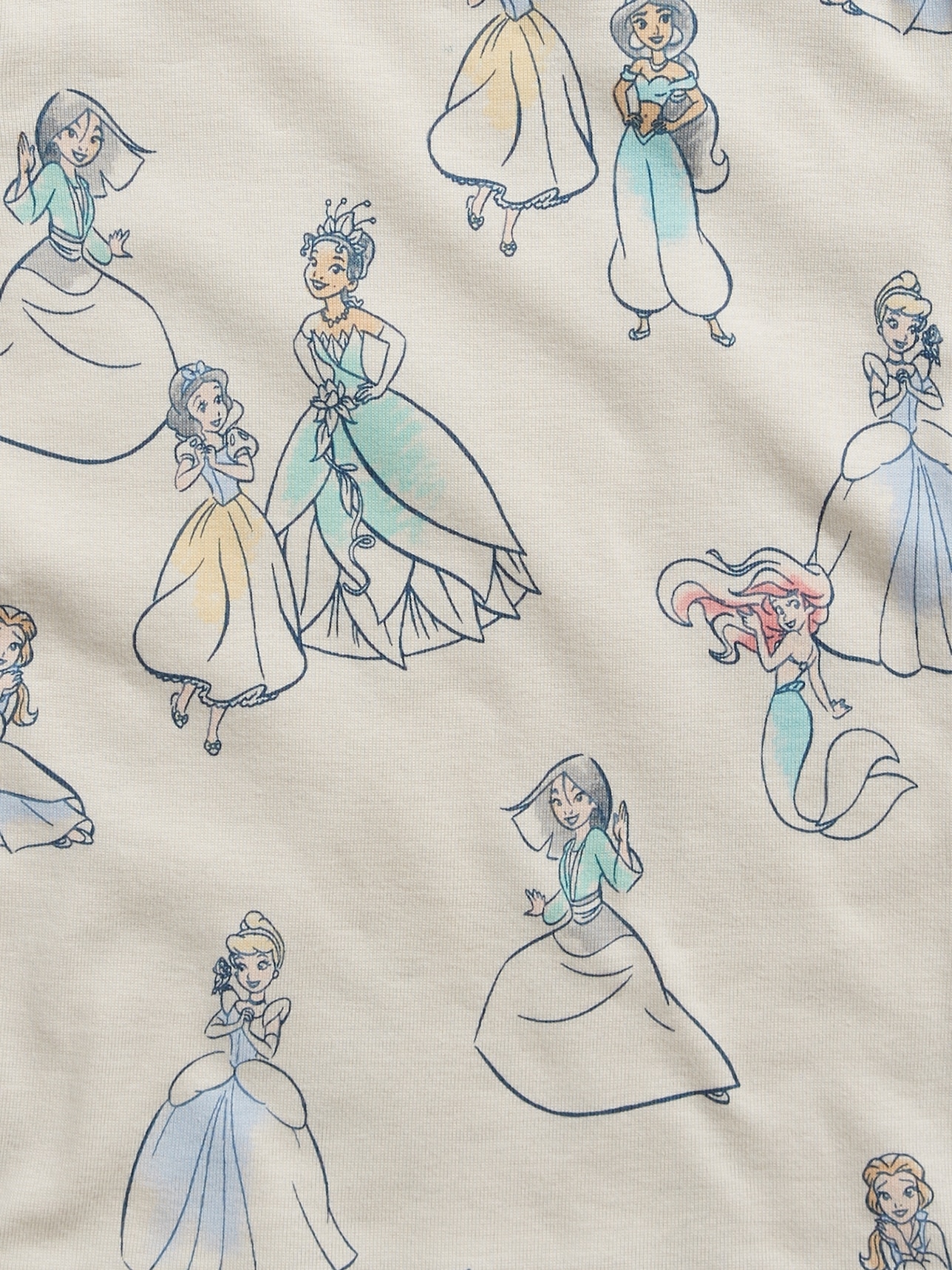 babyGap | Disney Organic Cotton Princess PJ Set