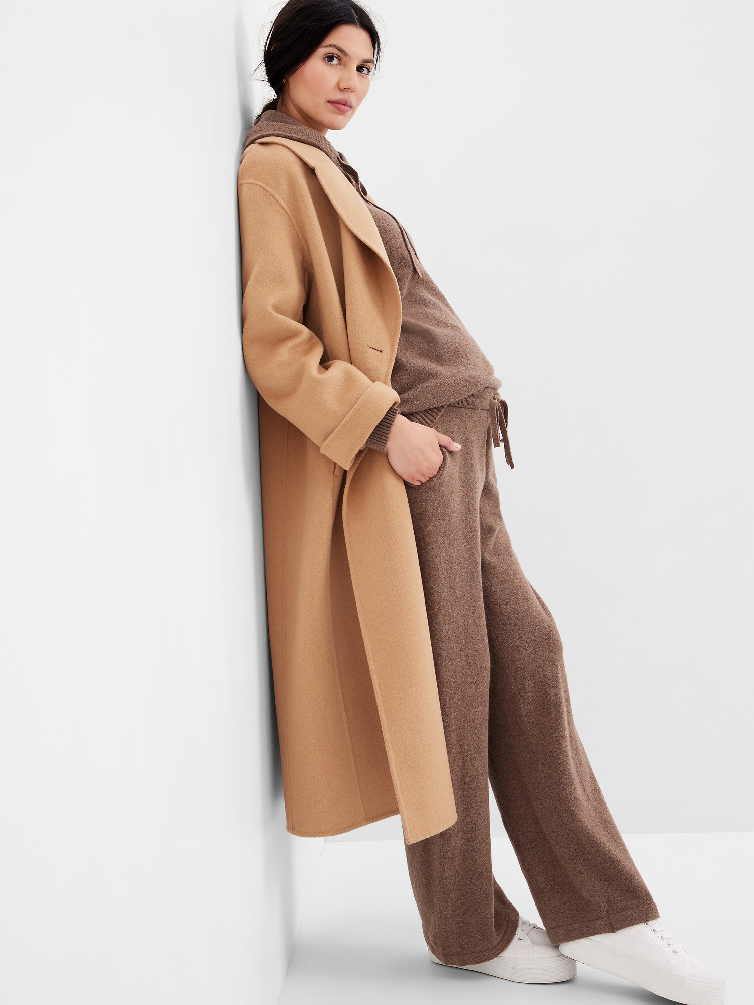 Maternity CashSoft Sweater Pants Gap