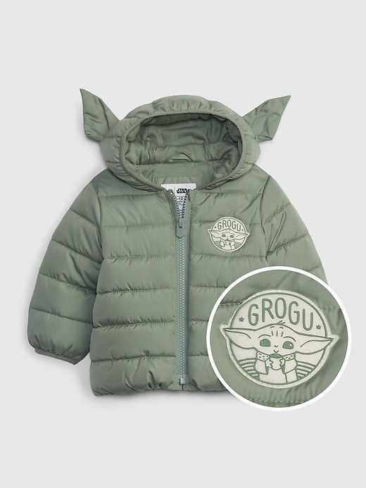 Image number 1 showing, babyGap &#124 Star Wars&#153 100% Recycled Lightweight Puffer Jacket