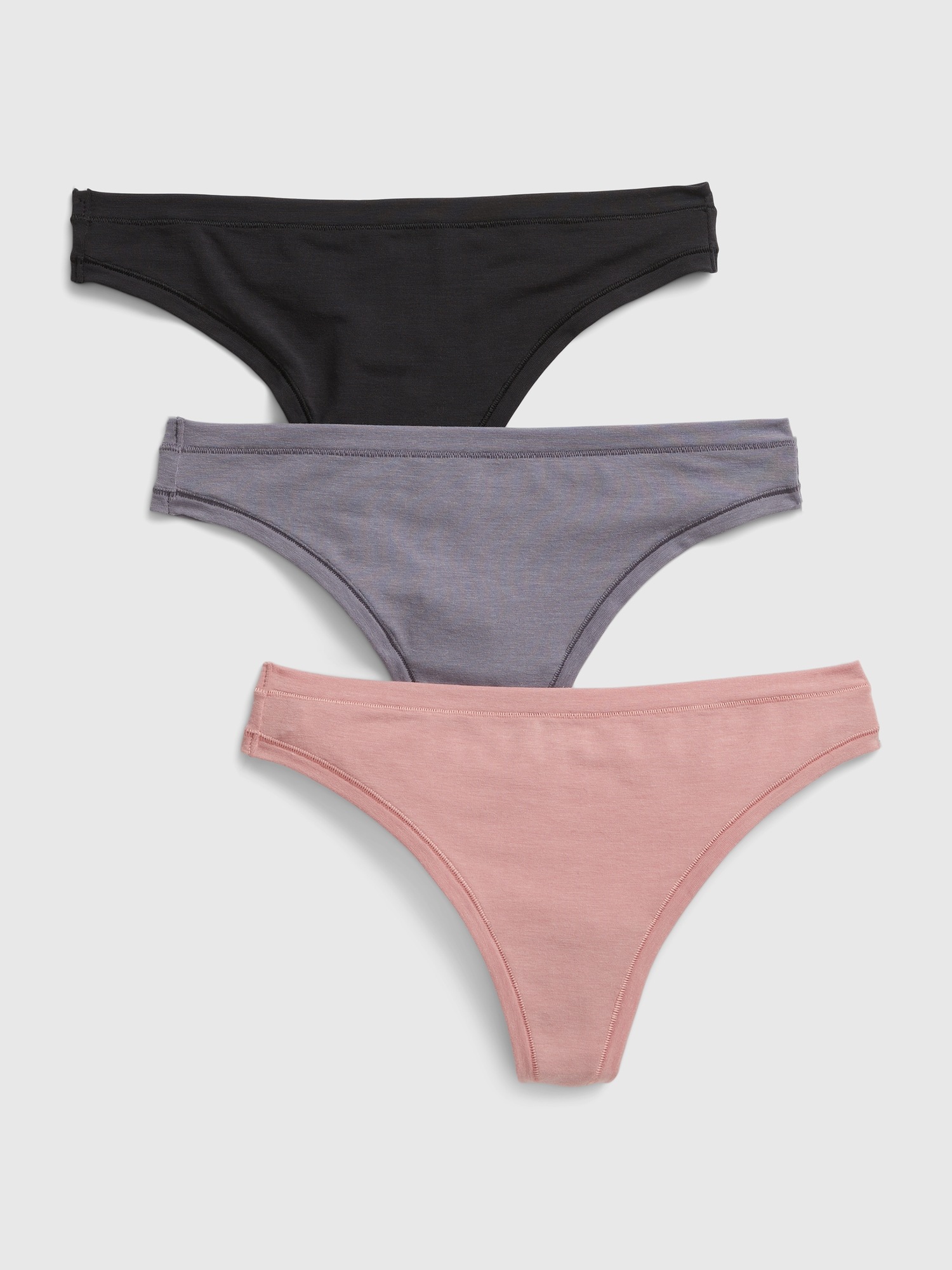 Gap Breathe Thong (3-Pack) multi - 409152013