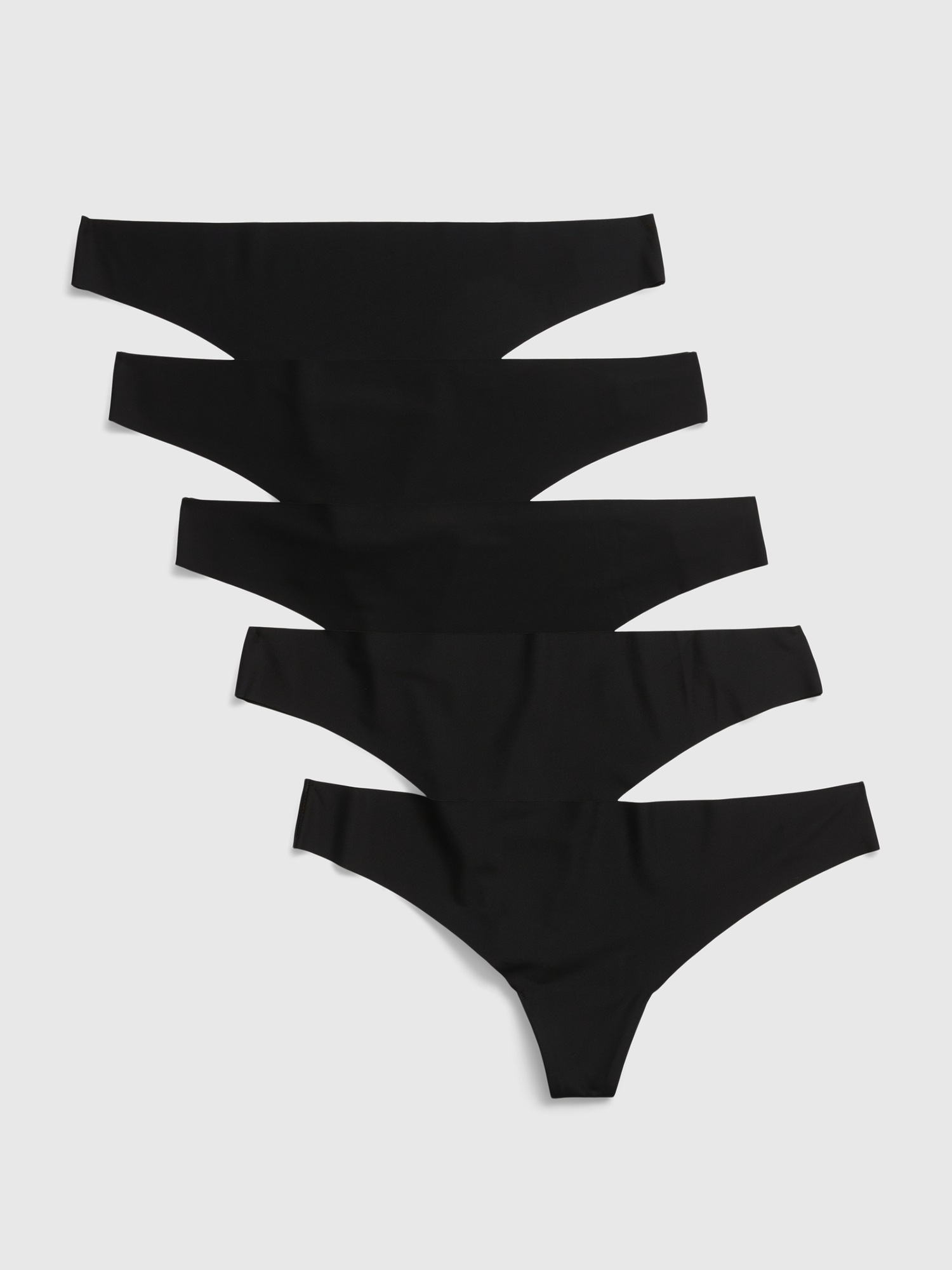 GAP Womens 3-Pack High-Rise Thong Underpants Underwear