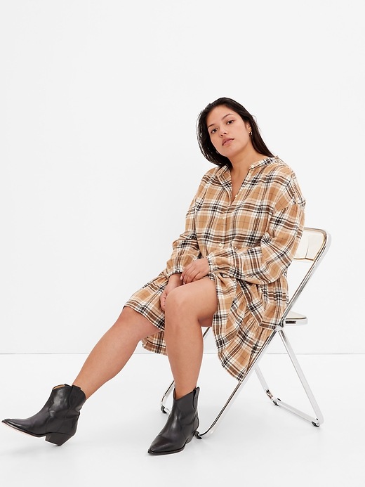 long sleeve shirt mini dress Zimmermann Stripe Tuck Belted Mini Shirt Dress