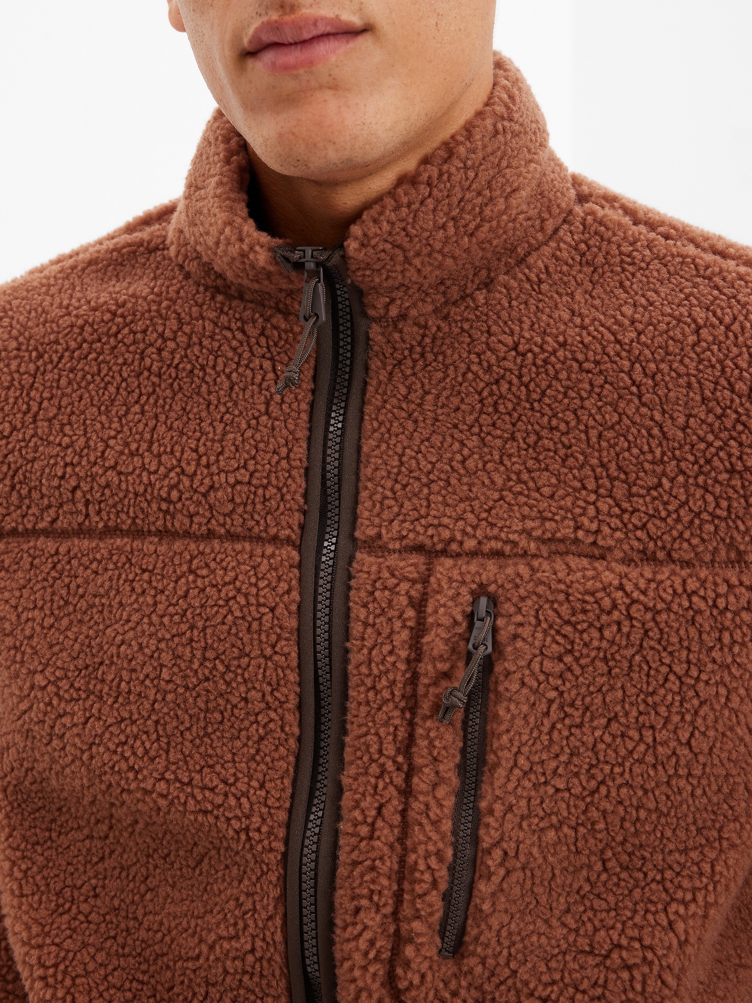Full-Zip Sherpa Jacket | Gap