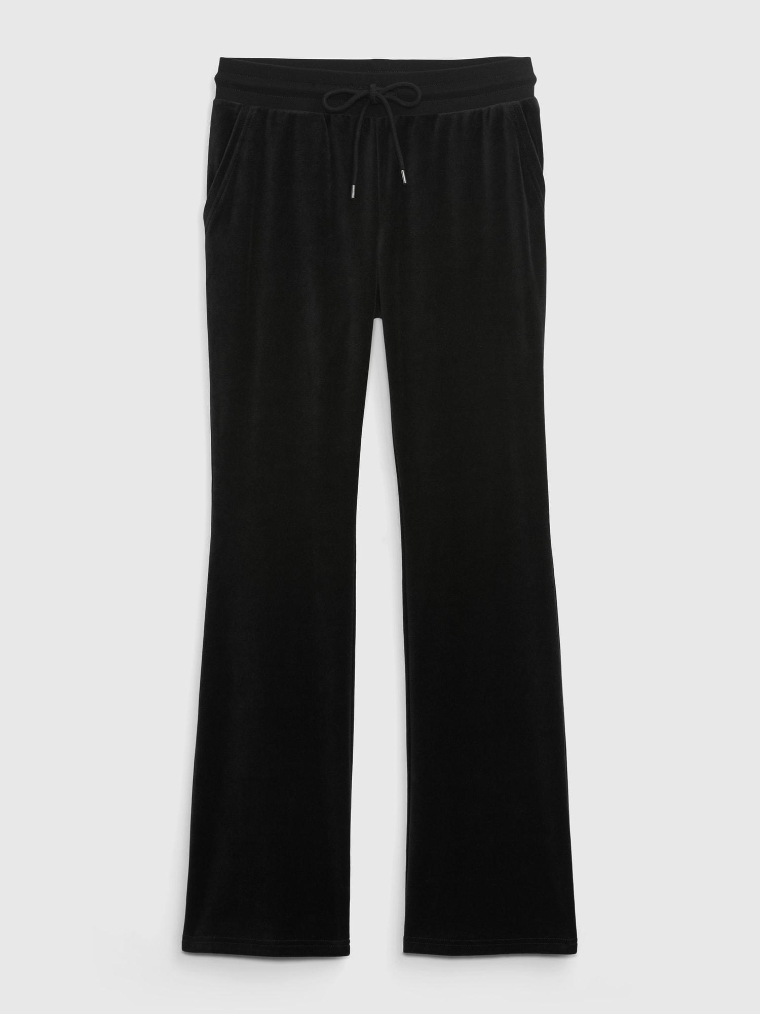 Mid Rise Velour Flare Sweatpants Gap