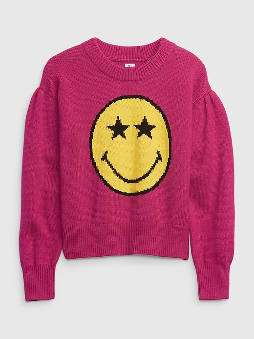 Image number 1 showing, Gap × SmileyWorld® Kids Sweater