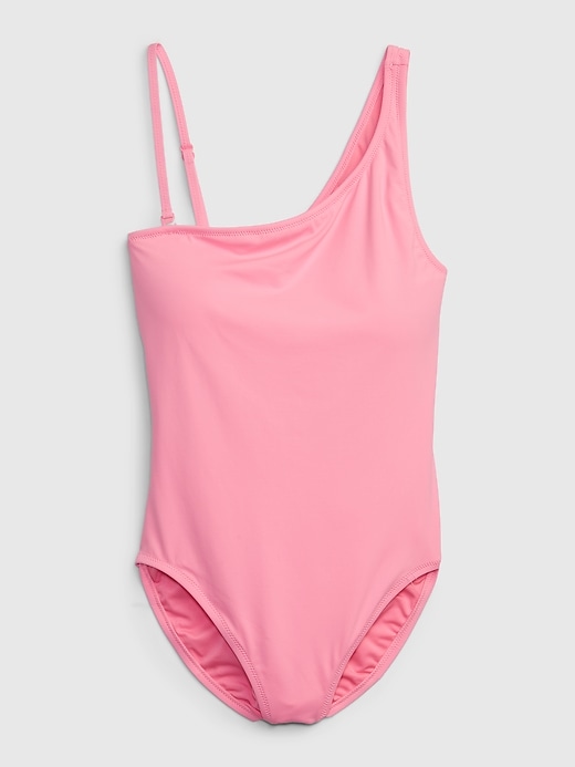 Image number 4 showing, One-Shoulder One-Piece Swimsuit