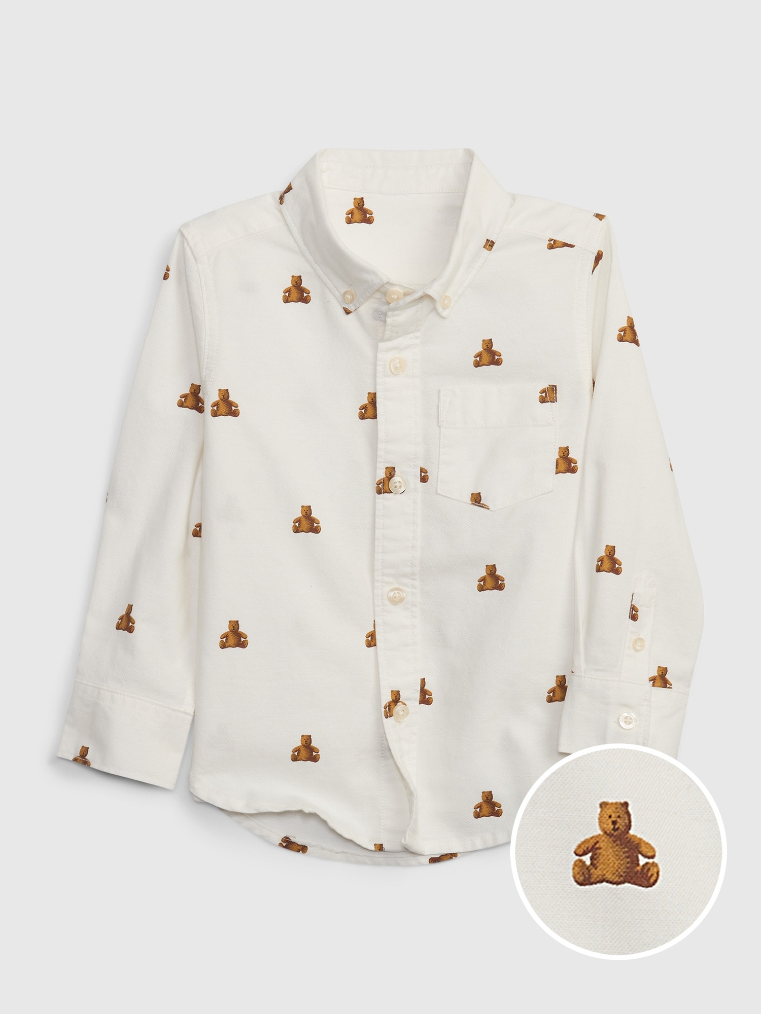 Toddler Brannan Bear Oxford Shirt Gap
