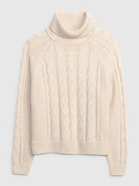 Cable-Knit Turtleneck Sweater | Gap