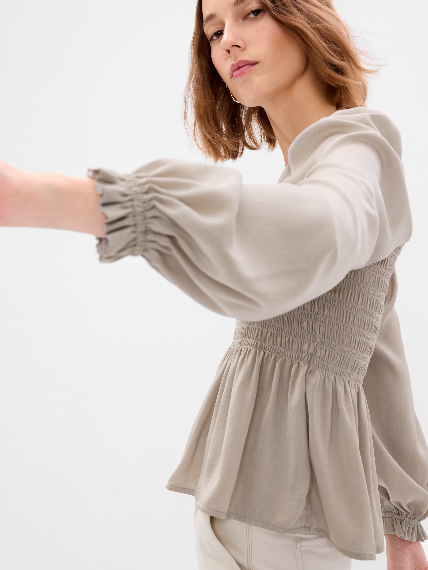 gap peplum top