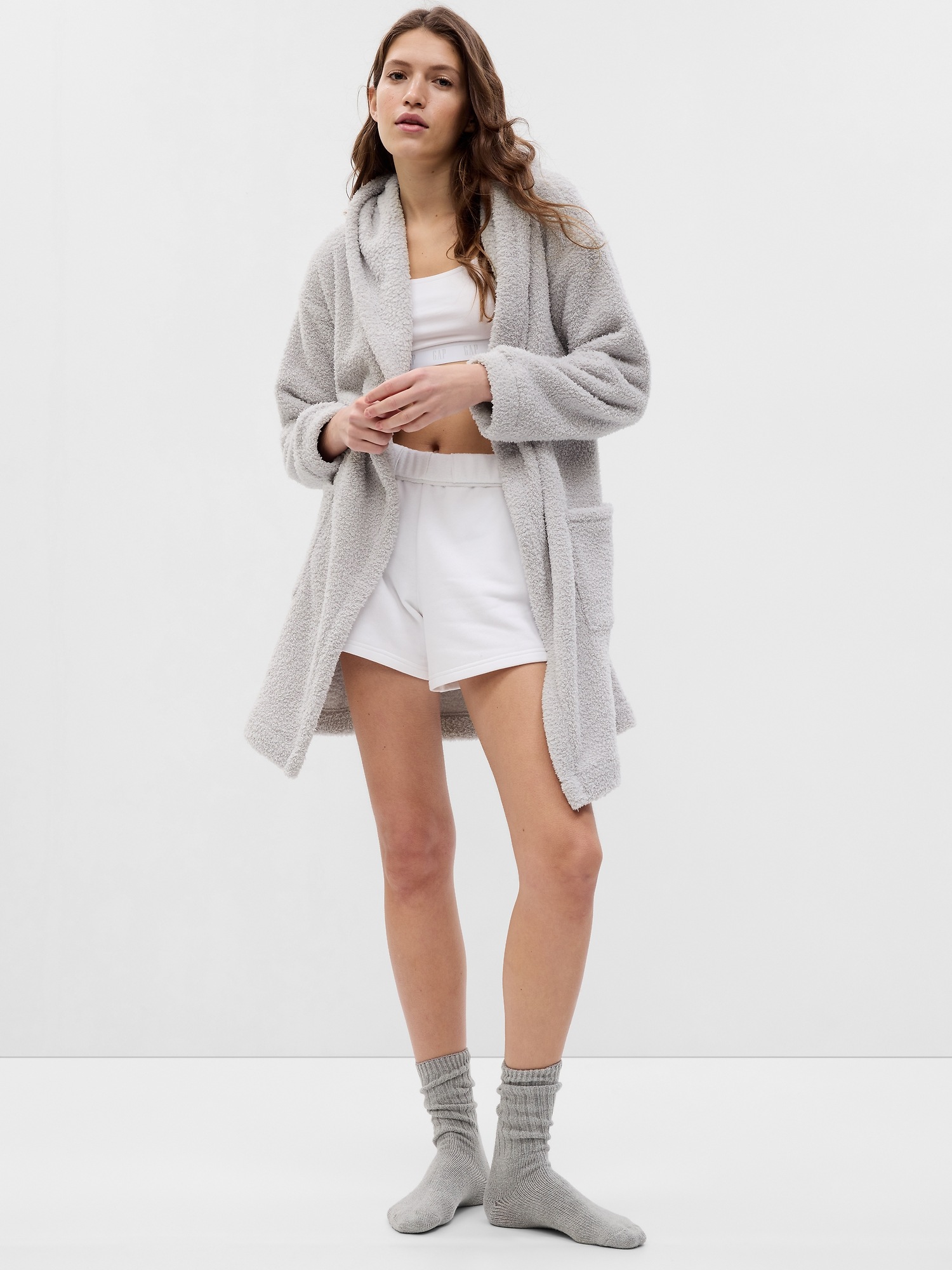 Cozy Sherpa Robe Gap