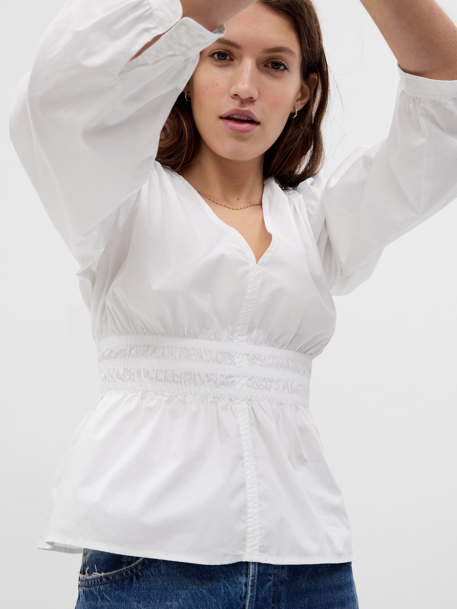 gap peplum top