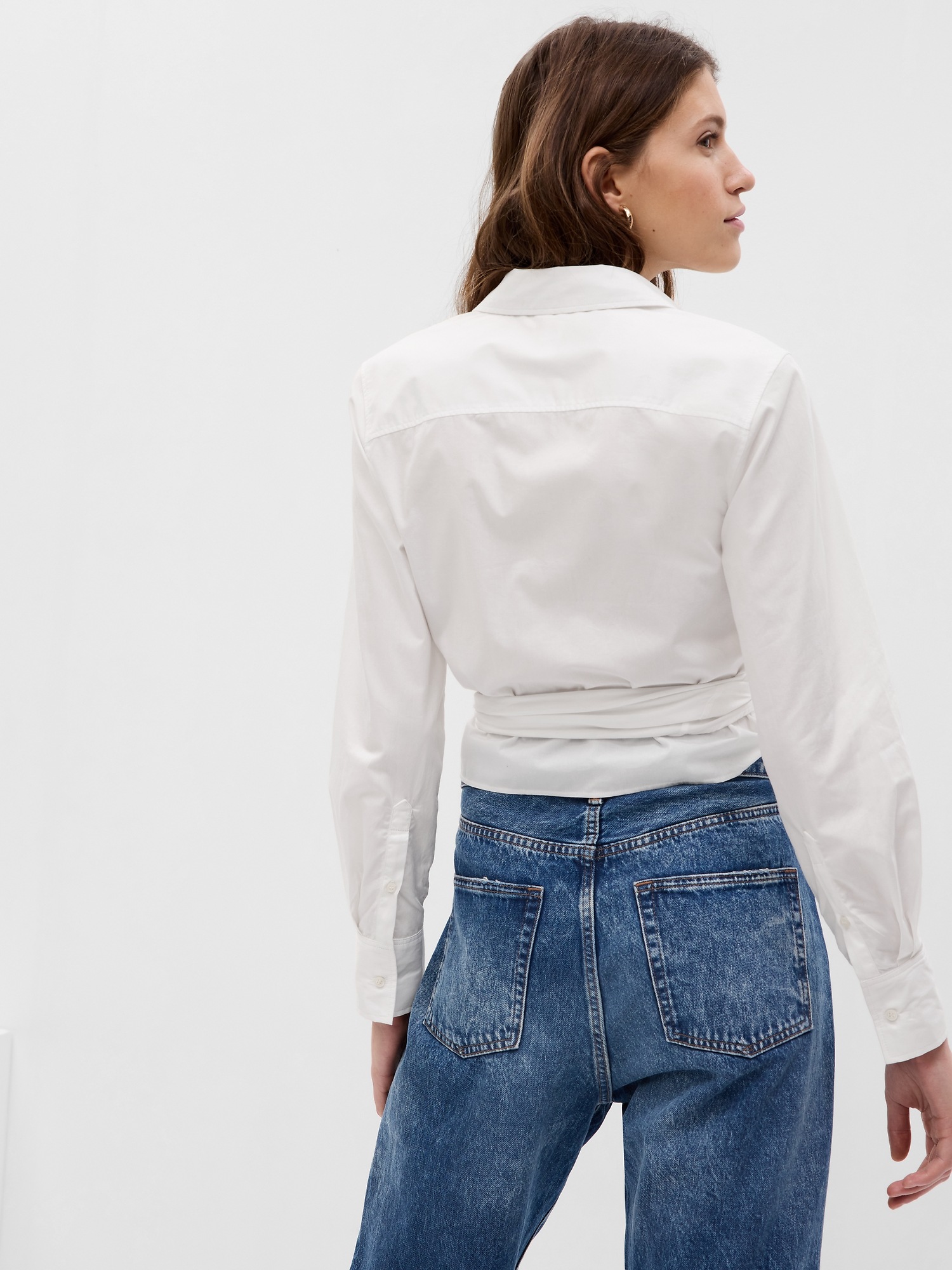 ❖seed and soils /organic cotton wrap top Organic cotton