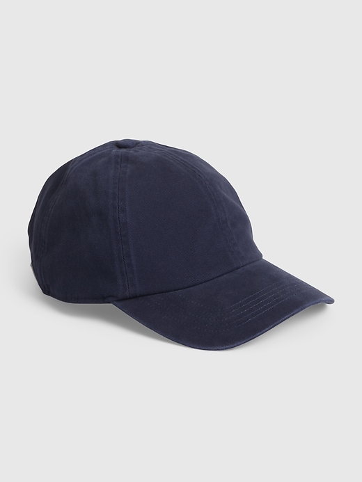Image number 3 showing, Organic Cotton Washed Baseball Hat