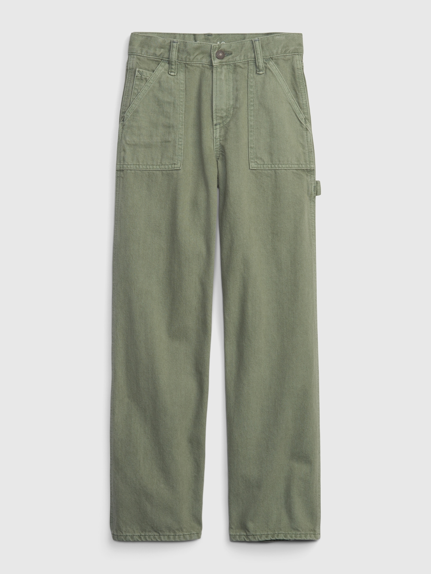 Gap Kids Carpenter Jeans with Washwell green. 1
